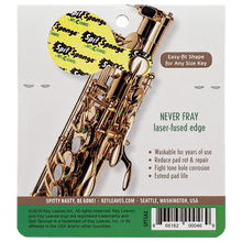 Load image into Gallery viewer, Spit Sponge- Saxophone Size Pad Dryer by Key Leaves