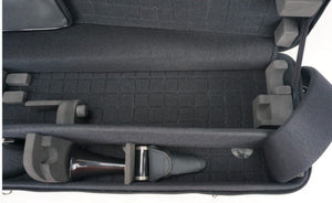 Marcus Bonna Double Case for Bass Clarinet (Low C) and Clarinet- Leather