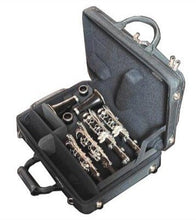 Load image into Gallery viewer, Marcus Bonna Double Clarinet Case (Bb/A)- Nylon- Carbon Fiber