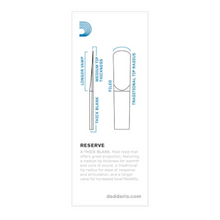 Load image into Gallery viewer, Reserve Bass Clarinet Reeds