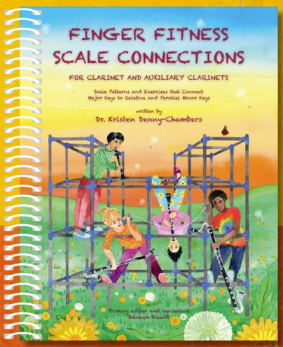 Finger Fitness Scale Connections for Clarinet and Auxiliary Clarinets