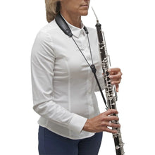 Load image into Gallery viewer, BG O30E Leather Elastic Strap for English Horn