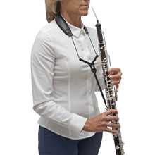 Load image into Gallery viewer, BG O30YE Zen Leather Elastic Strap for English Horn