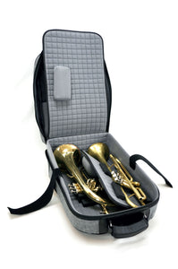 Marcus Bonna Backpack Bag With Room For Piston Trumpet and Flugelhorn- Leather
