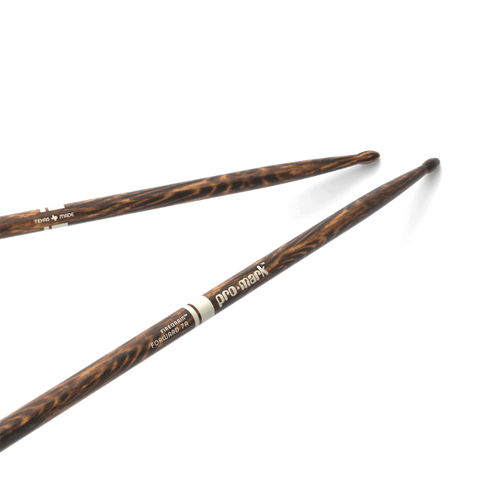 ProMark Classic Forward 7A FireGrain Hickory Drumstick, Oval Wood Tip