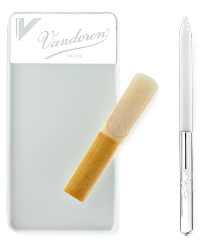 Vandoren Glass Reed Resurfacer with Reed Stick
