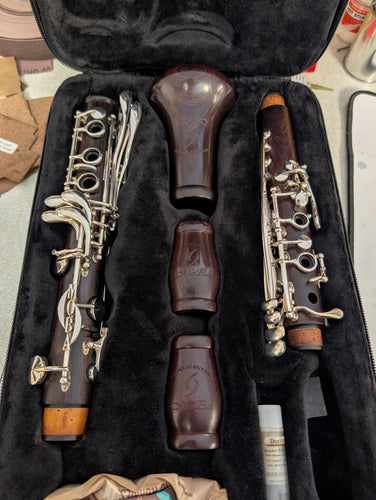 USED Backun MoBa Bb Clarinet- Cocobolo/Silver