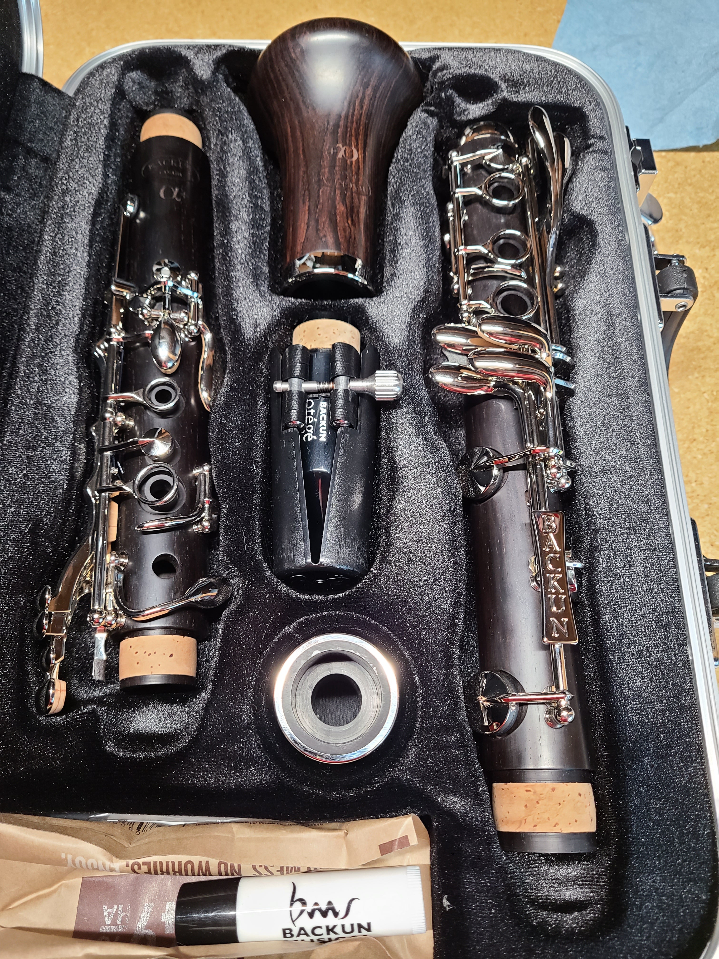 Alpha Plus- Grenadilla Wood, Nickel Keys – North Country Winds