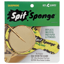 Load image into Gallery viewer, Spit Sponge- Saxophone Size Pad Dryer by Key Leaves