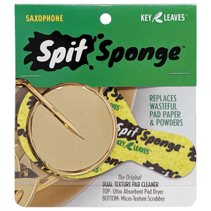 Spit Sponge- Saxophone Size Pad Dryer by Key Leaves