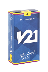 Vandoren V21 Bb Clarinet Reeds- Box of 10
