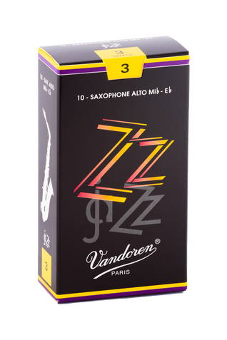 Vandoren Alto Saxophone ZZ Reeds- Box of 10