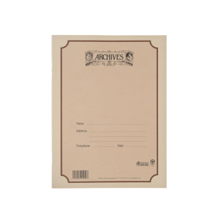 Archives Spiral Bound Manuscript Paper Book, 12 Stave, 48 Pages