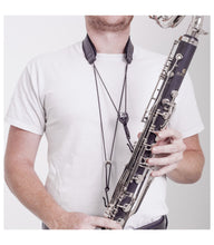 Load image into Gallery viewer, BG Leather Strap for Bass Clarinet (2 Hooks) C50B