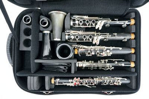 Marcus Bonna Case for 3 clarinets with backpack extension attached- Nylon