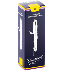 Vandoren Contra-Alto/Contrabass Clarinet Reeds Box of 5
