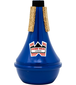 Denis Wick Straight Mute for trumpet (Red, White, Blue)