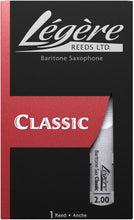 Load image into Gallery viewer, Legere Baritone Saxophone Classic Reed