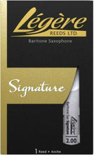 Load image into Gallery viewer, Legere Baritone Saxophone Signature Reed