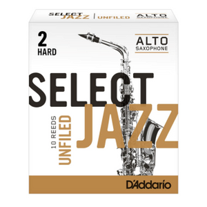 Select Jazz Alto Saxophone Reeds
