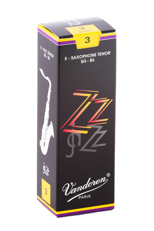 Vandoren Tenor Saxophone ZZ Reeds- Box of 5