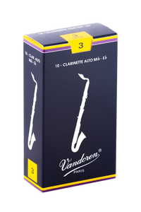 Vandoren Traditional Alto Clarinet Reeds- Box of 10