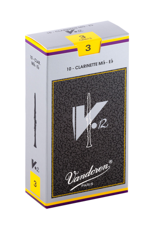 Vandoren V12 Eb Clarinet Reeds- Box of 10
