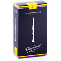 Vandoren Traditional Clarinet Reeds- Box of 10