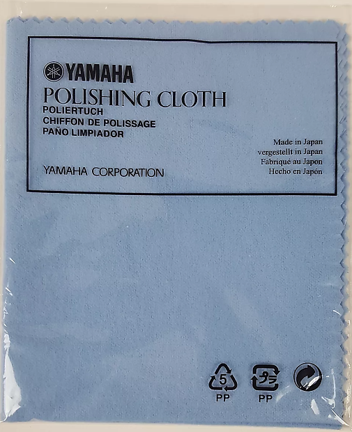 Yamaha Polish Cloth - Untreated Blue